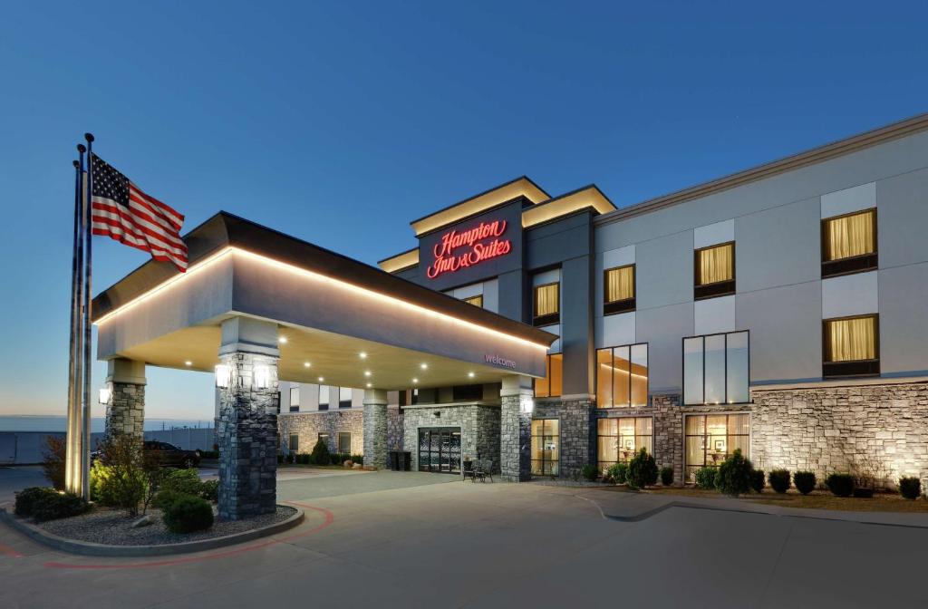 a rendering of the front of a hotel at Hampton Inn & Suites Childress in Childress