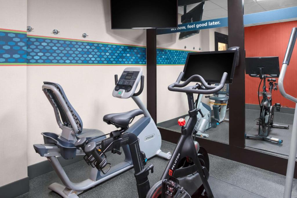Fitness centrum a/nebo fitness zařízení v ubytování Hampton Inn Miami/Dadeland