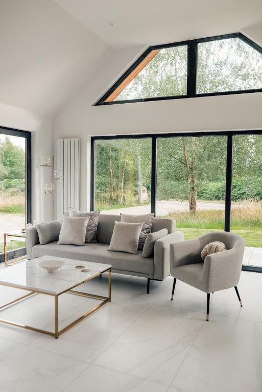 Posezení v ubytování Newlands Lodges