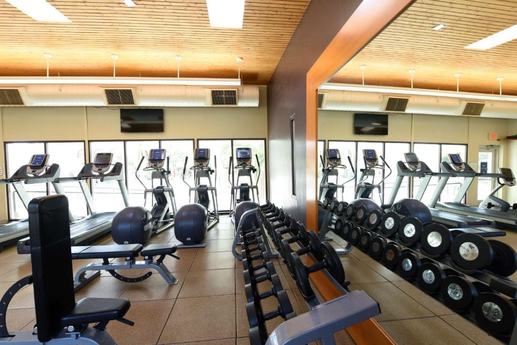 Fitness centrum a/nebo fitness zařízení v ubytování DoubleTree by Hilton Tucson-Reid Park