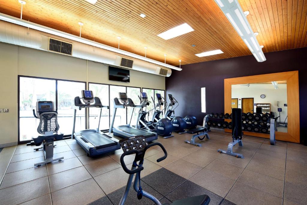 Fitness centrum a/nebo fitness zařízení v ubytování DoubleTree by Hilton Tucson-Reid Park