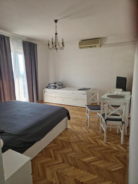Postel nebo postele na pokoji v ubytování Vila Lidus