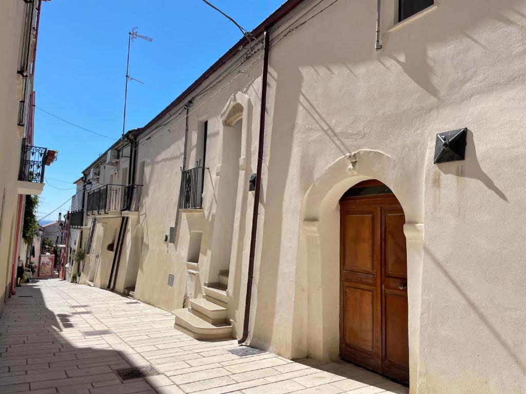The building in which a vendégházakat is located