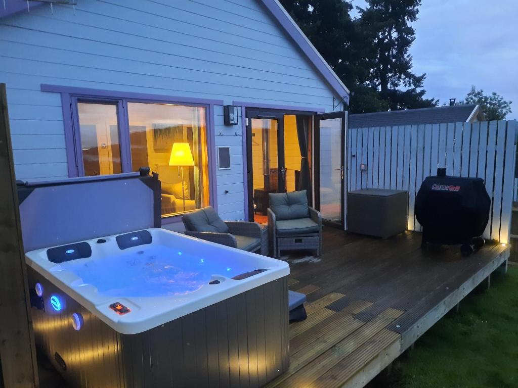 Fotografie z fotogalerie ubytování Kinnaird Woodland Lodges v destinaci Pitlochry