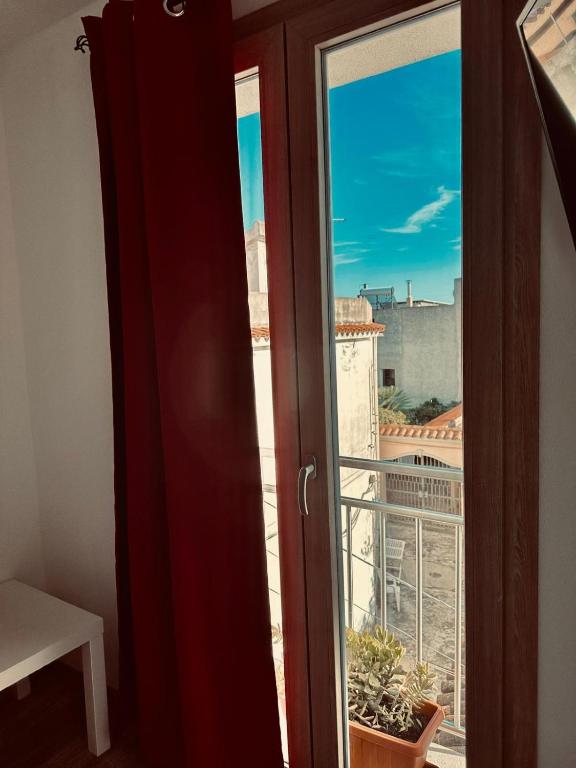 Balkón nebo terasa v ubytování B&B Luchia