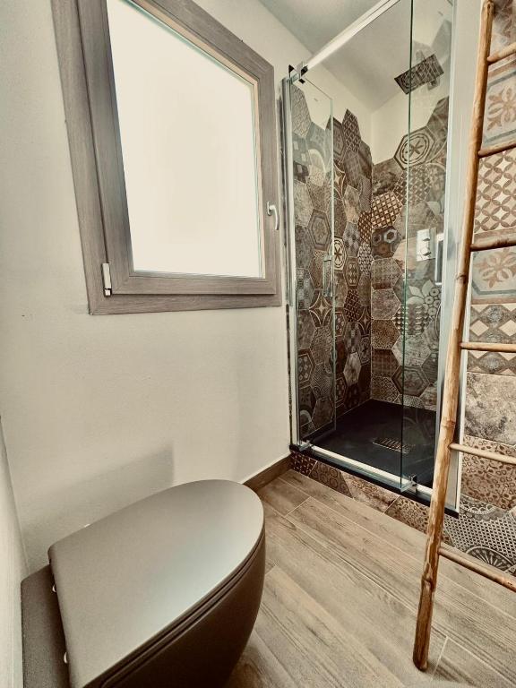 Koupelna v ubytování B&B Luchia