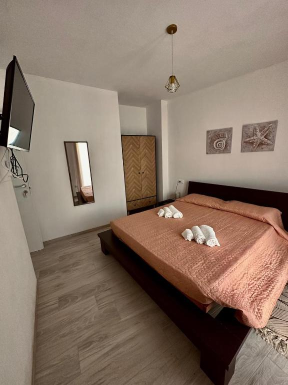 Postel nebo postele na pokoji v ubytování B&B Luchia