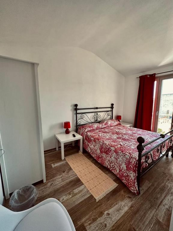 Postel nebo postele na pokoji v ubytování B&B Luchia