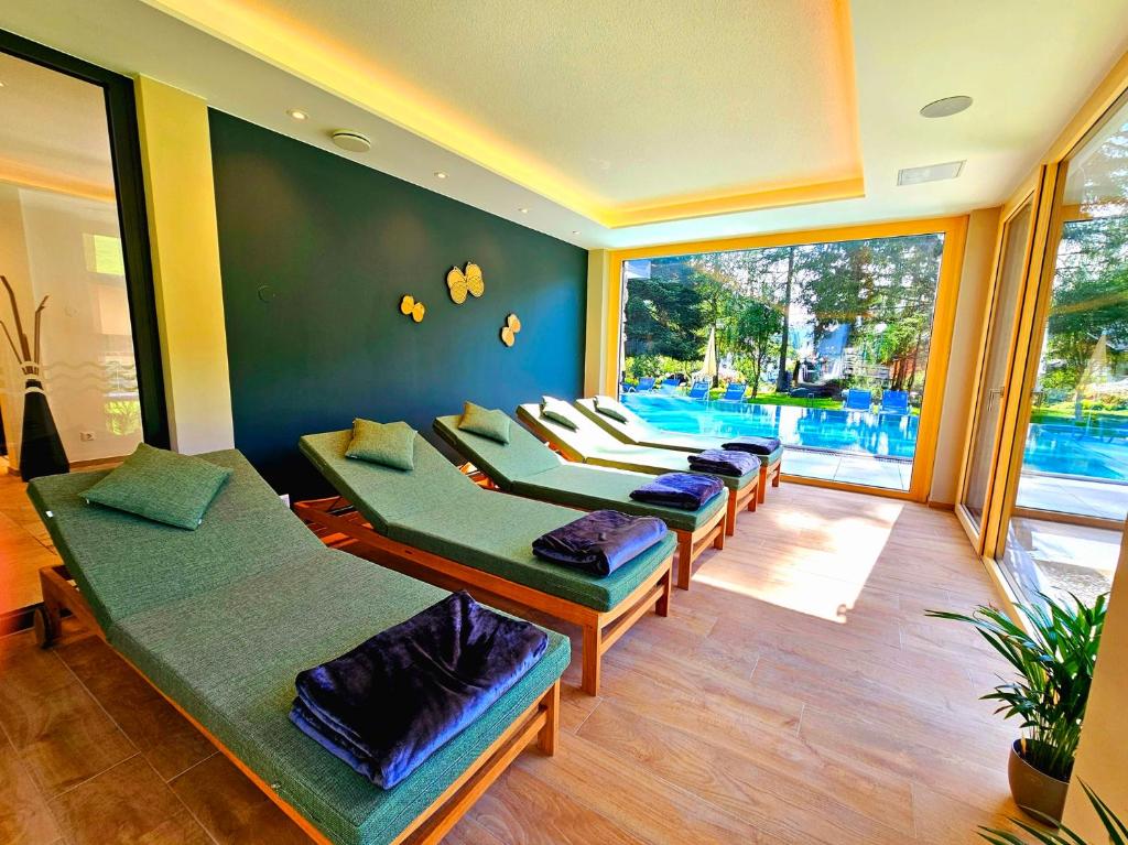 Bazén v ubytování Evident Hotel Prägant 4-Superior nebo v jeho okolí