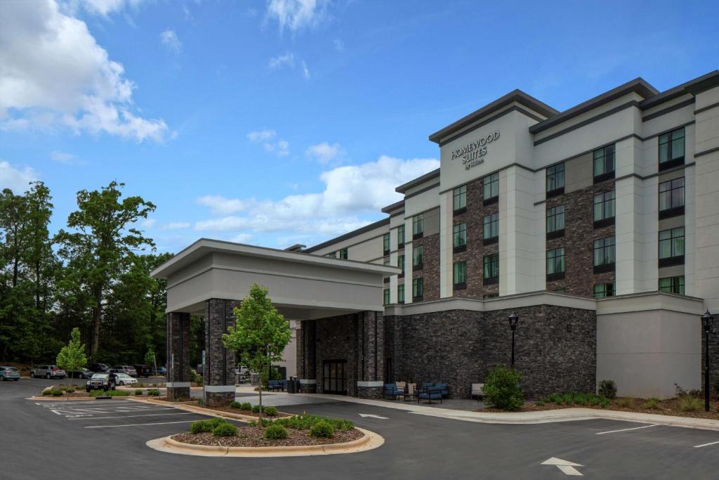 a rendering of the front of a hotel at Homewood Suites By Hilton Greensboro Wendover, Nc in Greensboro