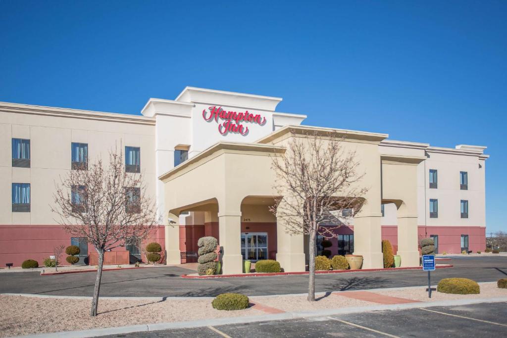 a rendering of the front of a hotel at Hampton Inn Santa Rosa in Santa Rosa