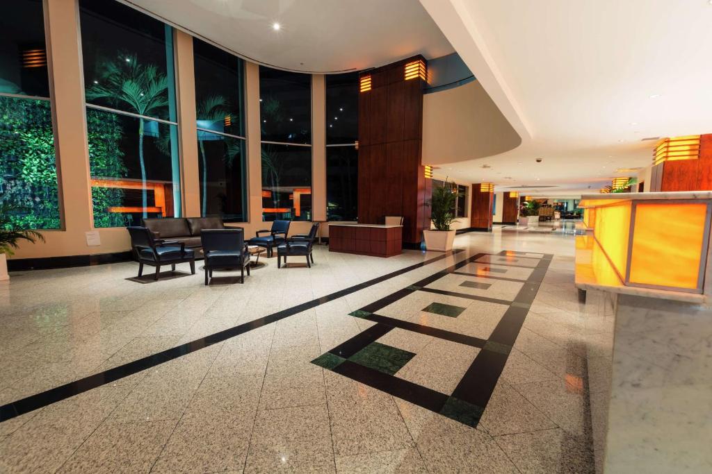 Vstupní hala nebo recepce v ubytování Hilton Colon Guayaquil Hotel