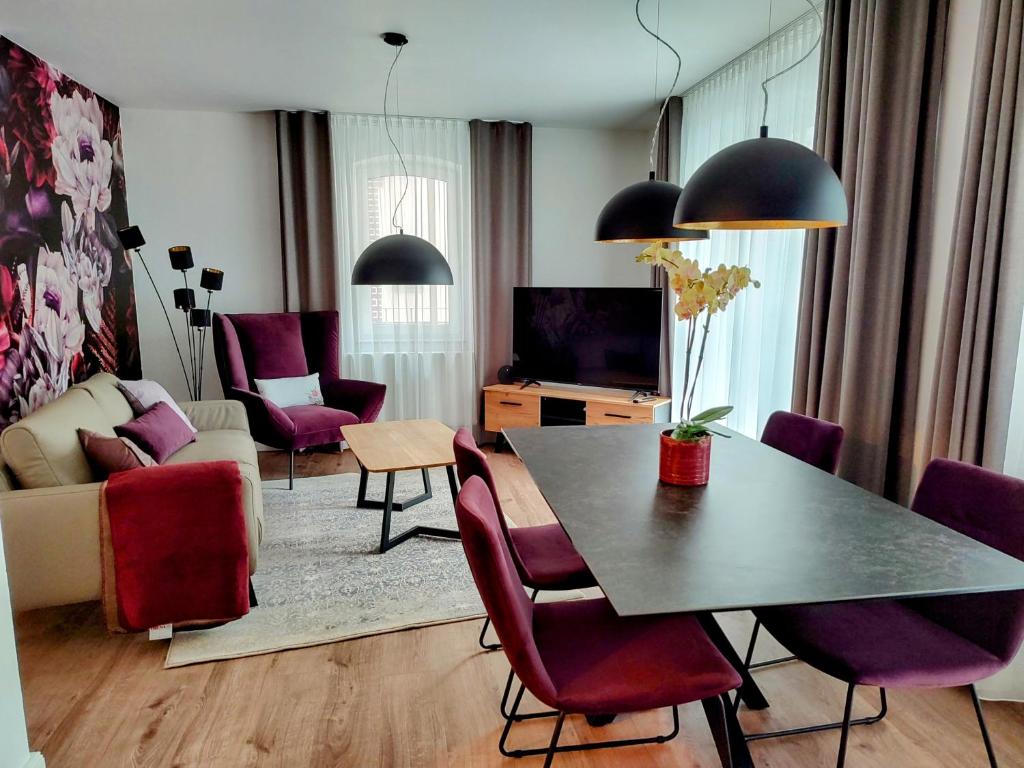 Ferienwohnungen am Wasserfall - Apartment Mit Gartenblick