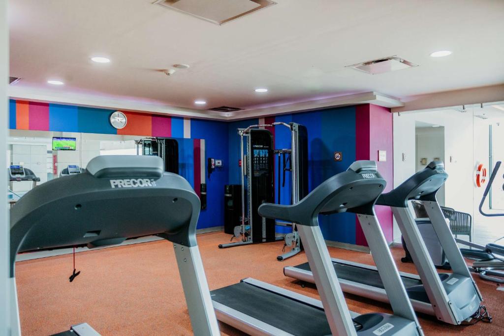 Fitness centrum a/nebo fitness zařízení v ubytování Hilton Garden Inn Silao Aeropuerto Bajio