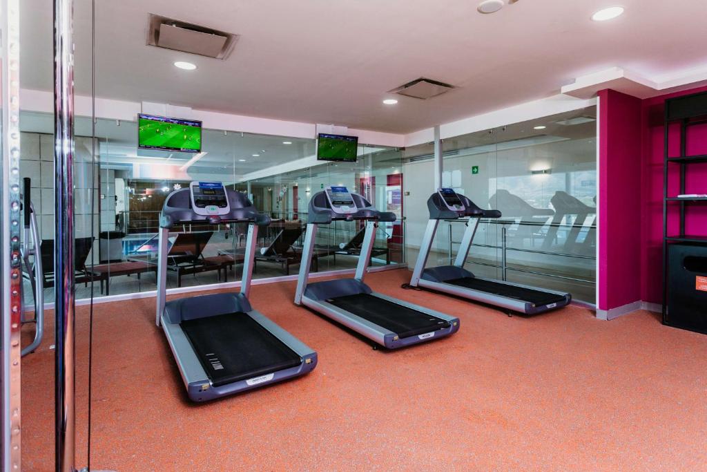 Fitness centrum a/nebo fitness zařízení v ubytování Hilton Garden Inn Silao Aeropuerto Bajio