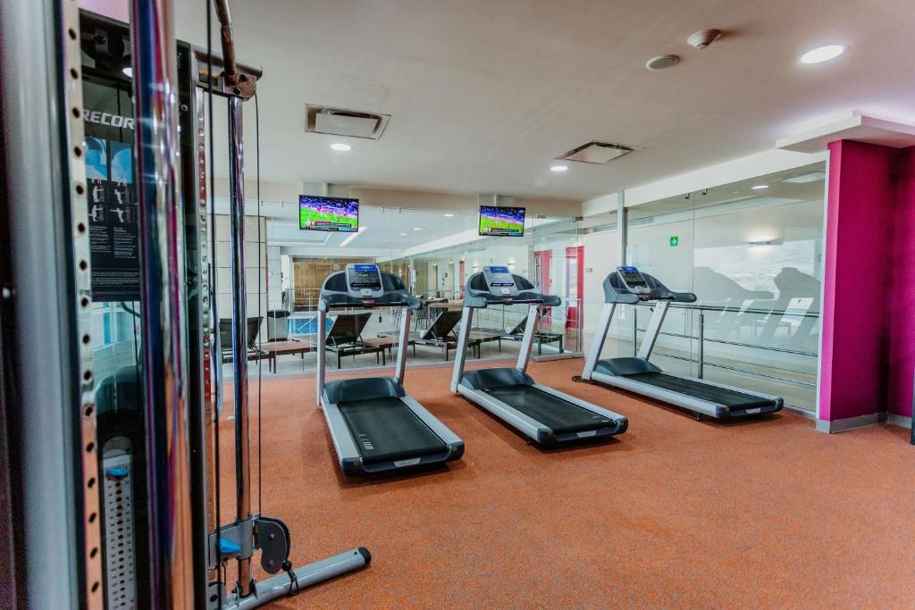 Fitness centrum a/nebo fitness zařízení v ubytování Hilton Garden Inn Silao Aeropuerto Bajio