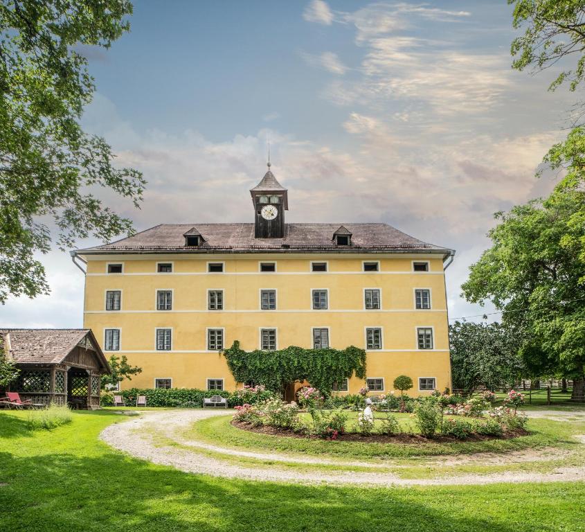 Zahrada ubytování Castello Schloss Lichtengraben