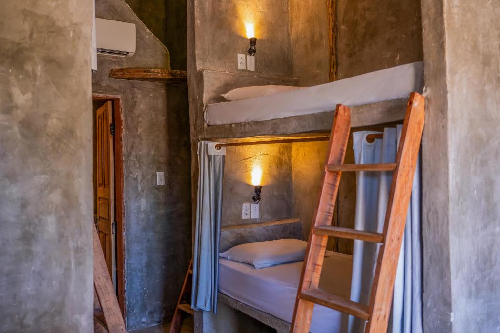 Cama ou camas em um quarto em Hostel Jericoacoara