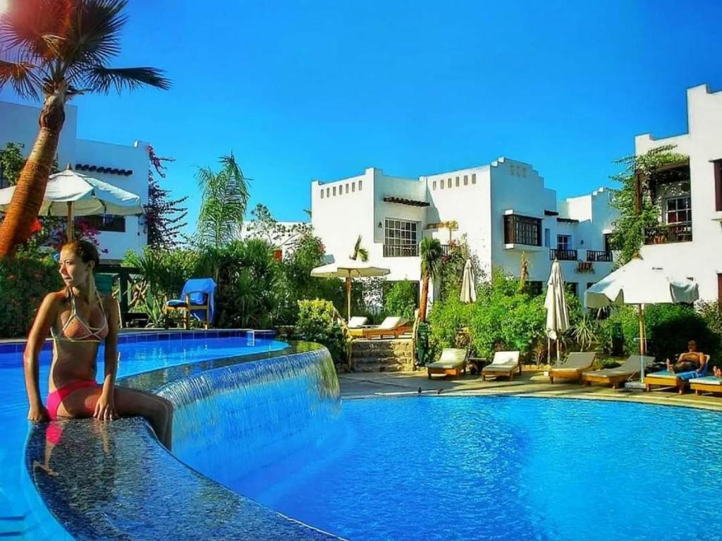 The swimming pool at or close to Delta sharm resort