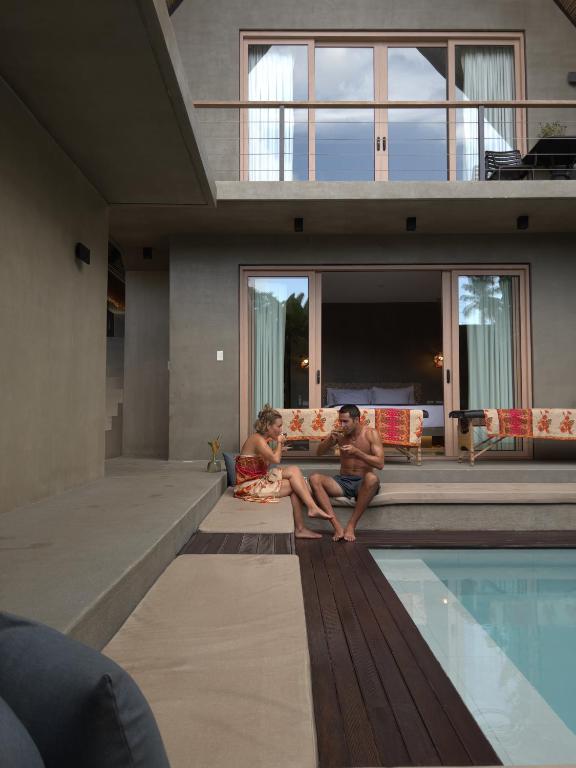 Bazén v ubytování Panorama Villas El Nido nebo v jeho okolí