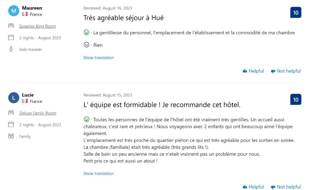 Fotografie z fotogalerie ubytování Hue Nino Hotel v destinaci Hue