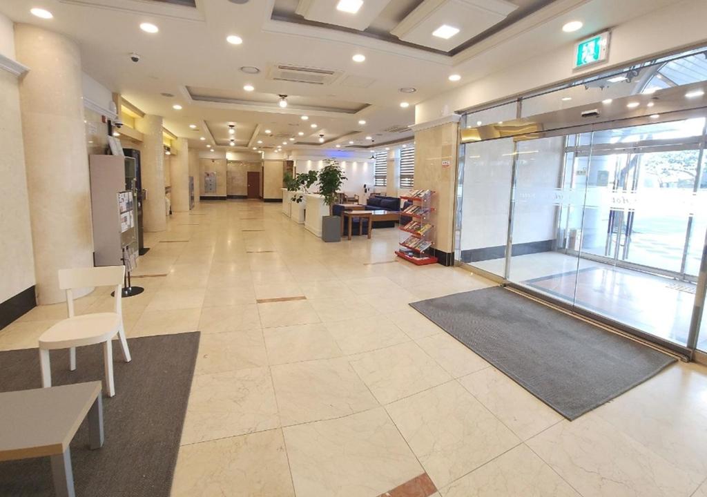 Vstupní hala nebo recepce v ubytování Jeju Parkside Tourist Hotel
