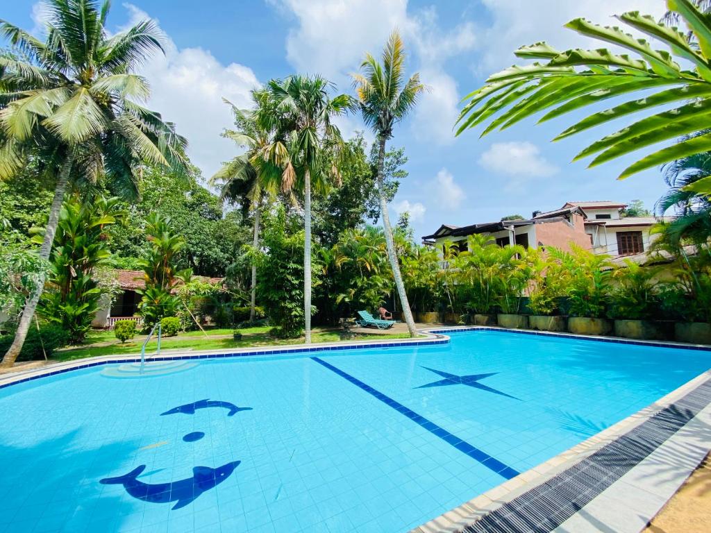 Bazén v ubytování Leijay Garden Retreat nebo v jeho okolí