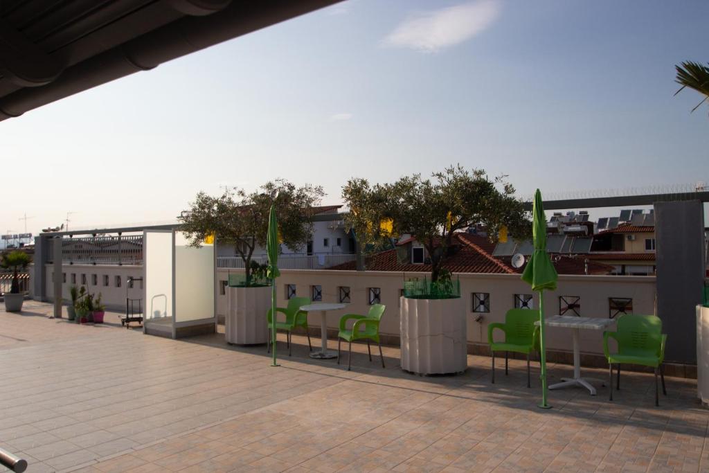 Balkón nebo terasa v ubytování Hotel Europe