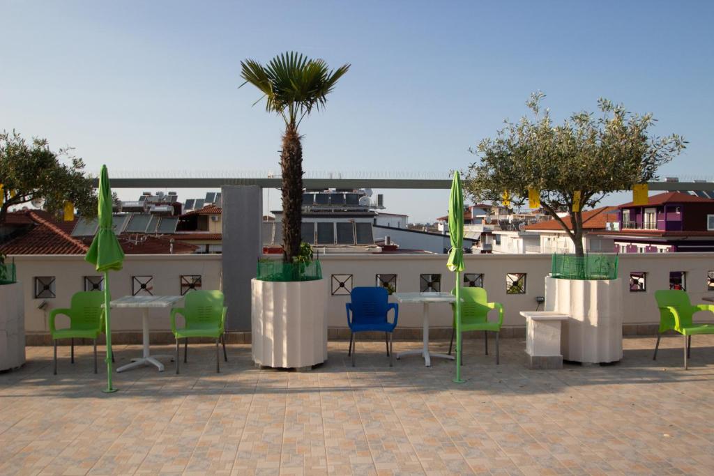 Balkón nebo terasa v ubytování Hotel Europe