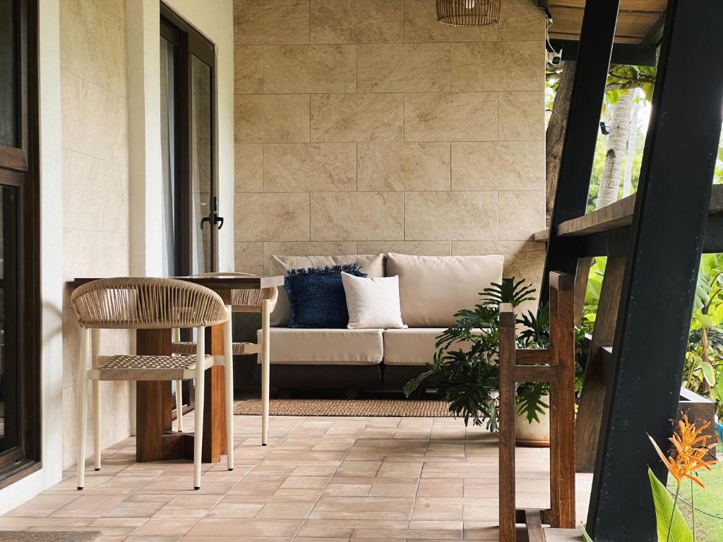 Posezení v ubytování Sorana Island Villas