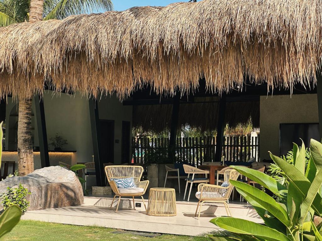 Zahrada ubytování Sorana Island Villas