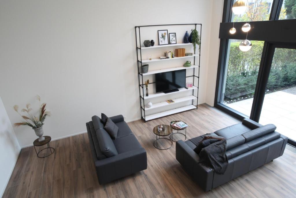 Posezení v ubytování The City Zug Apartments