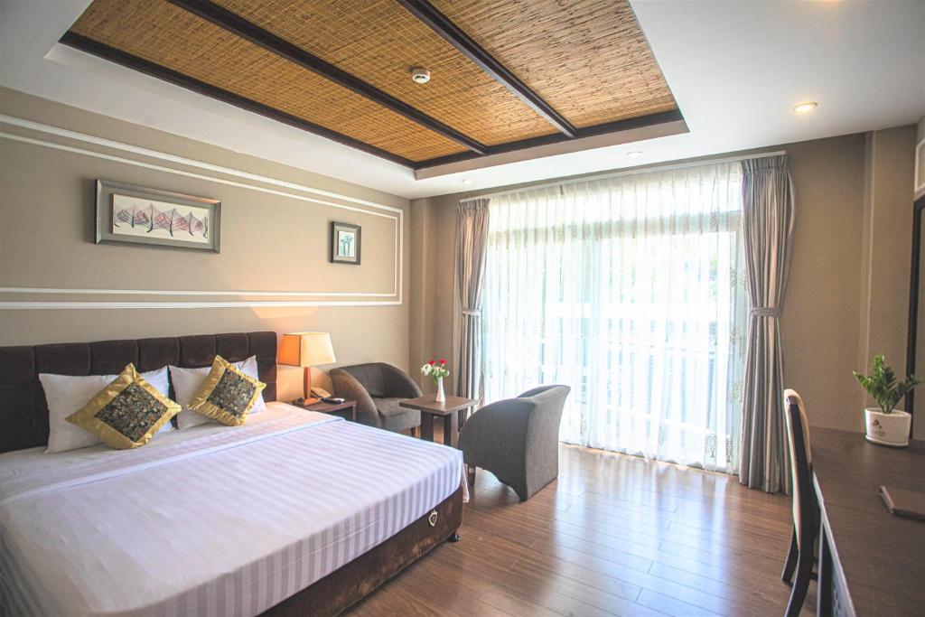Phòng Superior Giường Đôi Nhìn Ra Vườn
