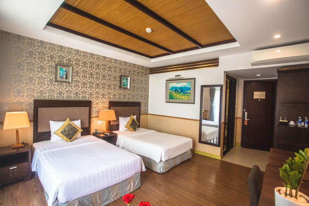 Phòng Superior 2 Giường Đơn Nhìn Ra Vườn