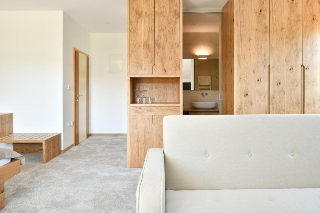 Posezení v ubytování Guest House Vračko