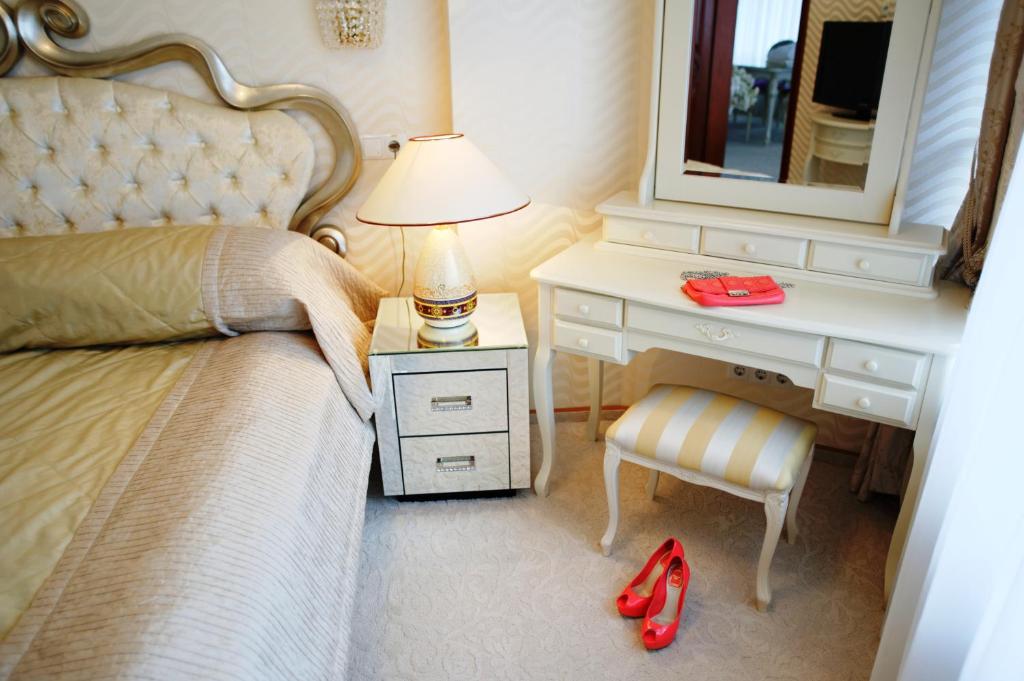 Posezení v ubytování Hotel Kyiv
