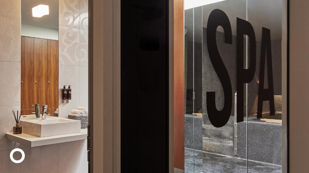 Koupelna v ubytování Center Hotels Arnarhvoll