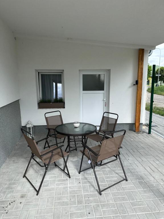 Balkón nebo terasa v ubytování Vinařský dům Kovárna