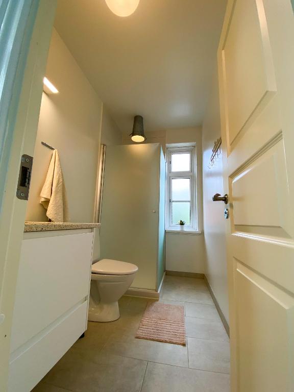 Koupelna v ubytování Årslev B&B
