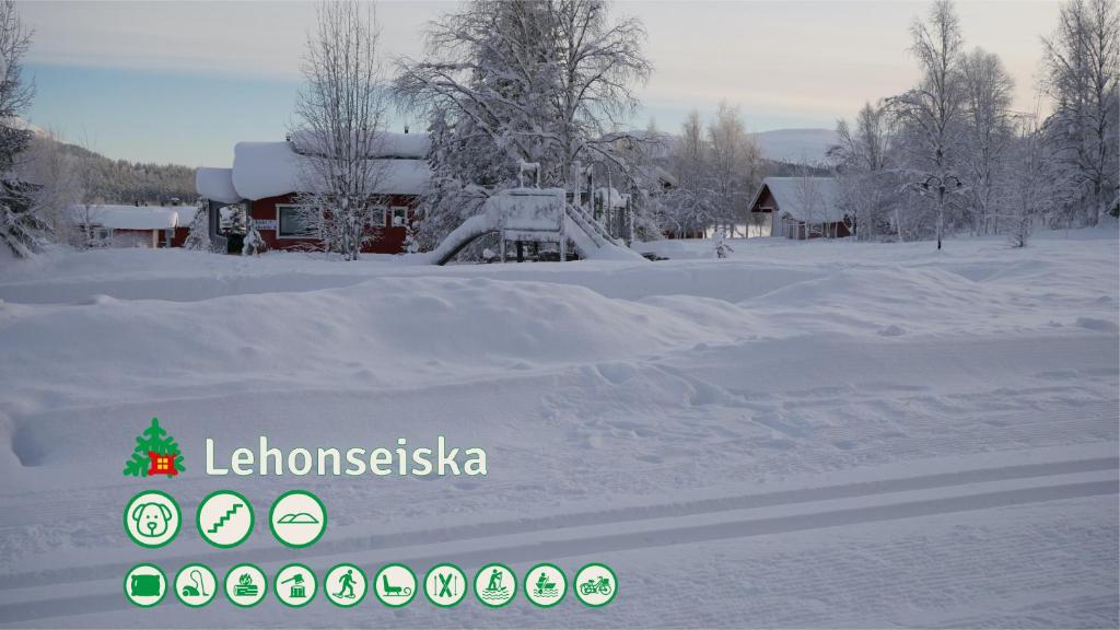 Talo Ylläs - One-Bedroom Cottage With Sauna