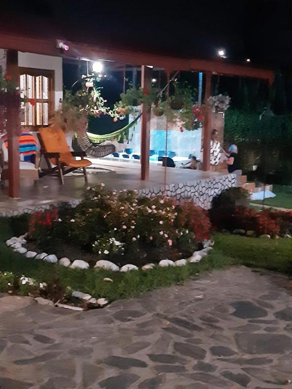 Bazén v ubytování finca Encanto nebo v jeho okolí