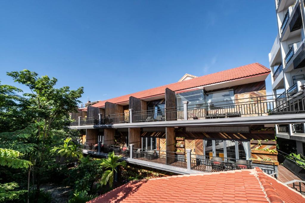 Budova, kde se hotel nachází