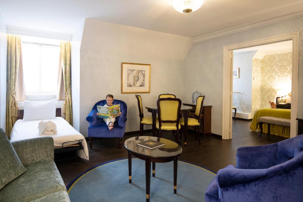 Posezení v ubytování Stanhope Hotel by Thon Hotels