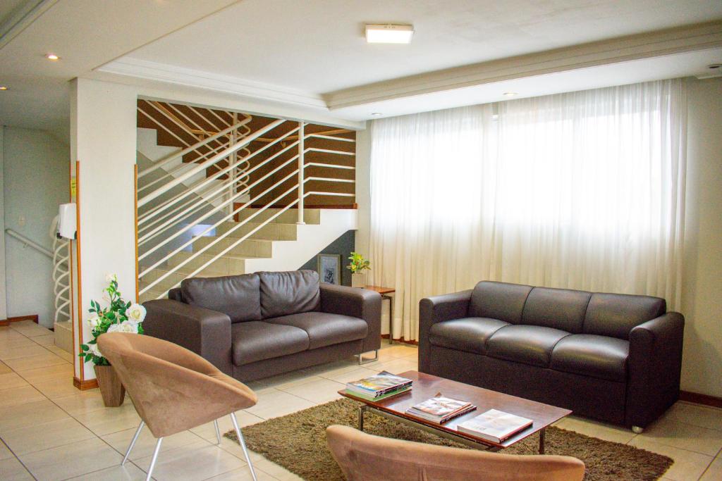 Posezení v ubytování Barigui Park Hotel