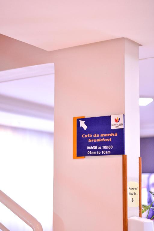 Certifikát, hodnocení, plakát nebo jiný dokument vystavený v ubytování Barigui Park Hotel