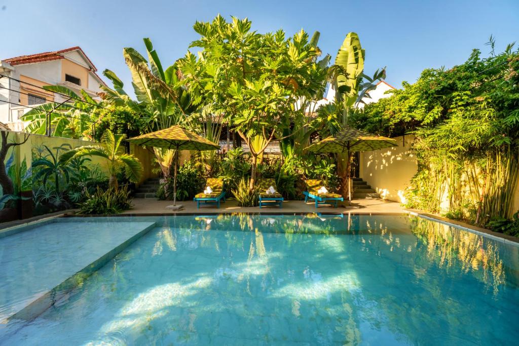 Bazén v ubytování La Casa Tra Que nebo v jeho okolí