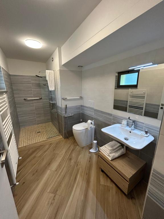 Koupelna v ubytování B&B Rio Rai Alpe Adria