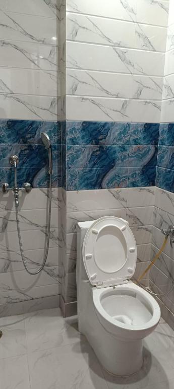 Koupelna v ubytování Frazyone Hostel