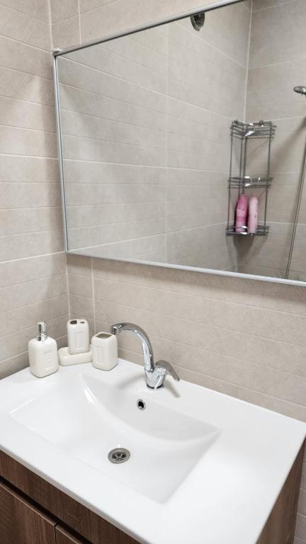 Koupelna v ubytování Har-Adir B&B