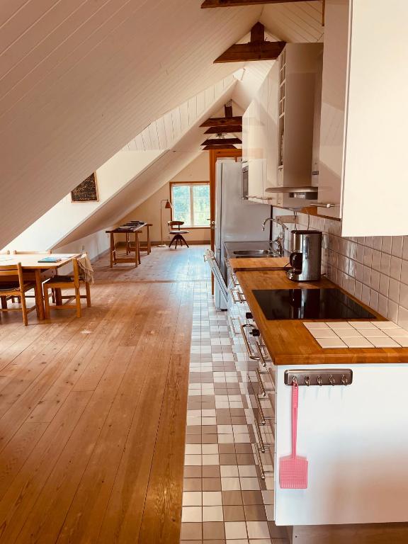 Posezení v ubytování Skogslund, Skåne